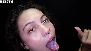 Satine Summers and Ava Marina in hot cum swapping action