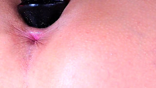 Huge Black Dildo and Dirty Talking 4K