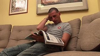 Hot MILF Mom Seduces Young Stepson on Sofa for Raunchy Bed Fun