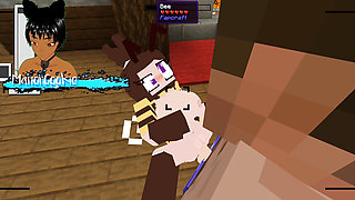 The Jenny mod Fapcraft Minecraft - Exploring animations for Bee girl and having fun in fucking her