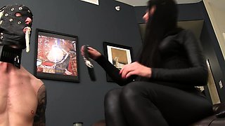 Cfnm amateur party femdom fuck and facial