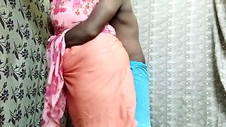 Hot Tamil Stepmom Fucks Step Brother Hard - Rough Desi Sex with Dirty Talk & Big Nipples