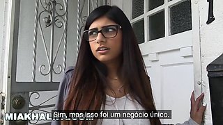 MIA KHALIFA - Meu namorado não me deixa fazer sexo a três, então fiz sexo com dois homens