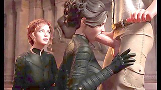 Kinky and insatiable MILFs get playful in a wild threesome