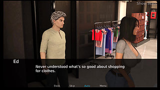 Project hot wife #42 - Merry went shopping