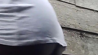 Rubbing Fingering My Hairy Pussy Outdoors Amazing Screaming Squirting Orgasms