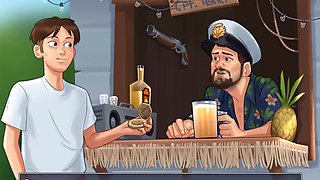 Hentai cartoon adventure with frolicking fun