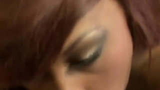 Fantastic ebony babe rides bbc in POV