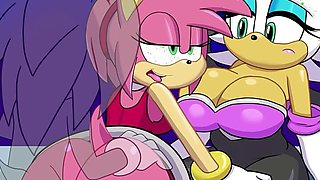 Amy Rose Cucks Rouge The Bat (reupload)