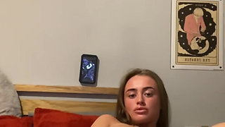 Tattooed goth slut fingers her virgin big ass