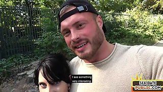 Skinny German amateur boots fucked by hotel sex date