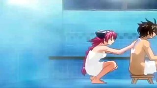 horny teen cute anime girl fucked in shower