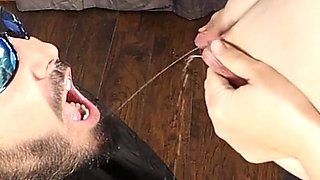 Beard Trim and Shooting Milk