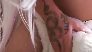 Perfect Body Blonde Babe Gets Caught Masturbating, Asks Me to Stay and Fuck Her