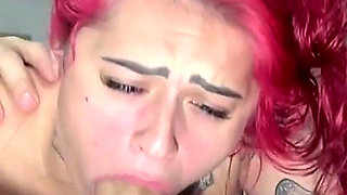 Camila Vegas in Oral Fuck Deep Throat Cock Jamming in Slut's Throat