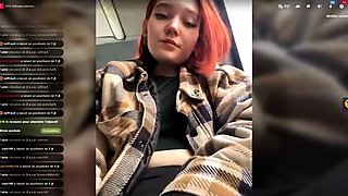 Pregnant Redhead Webcam Masturbation