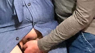 Omg!!! the Stranger's Hand Under My Dress in Subway
