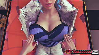 Nefertari Vivi Timeskip 3D Hentai - Busty Anime Girl Receives Erotic Massage and Pussy Licking for an Explosive Orgasm