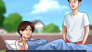 CHEATING NEIGHBOR ASKS ME TO GIVE HER AN UNCENSORED MASSAGE AND HARDCORE SEX