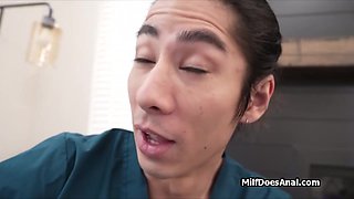 Assfuck training for intern before final exam