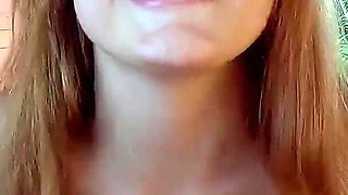 Hot Step Sister Sucks Sloppy and Swallows Cum