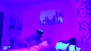 Her first time rolling on x She squirts every where.