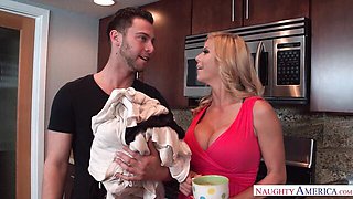 My Friend's Hot Mom featuring Seth Gamble and Alexis Fawx's reality sex