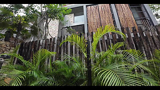 Fucked My Neighbor’s Wife in the Airbnb Backyard After She Got Out of the Pool