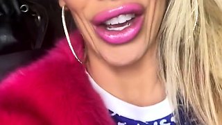 Amateur blond girl with big boobs getting fucked