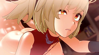 Zenless Zone Zero - Cissia, Belle, Ellen JOE, and Nicole Ride Fuck and Burnice Hot Sex - 3D Hentai Animations