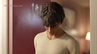 PAWG Latina MILF Stepmom Squirting Orgasm While Stepson Fucks Her Ass (3D Anime) HQ