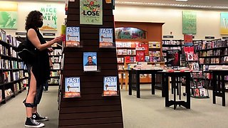 AMwednesday - flashing in a book shop