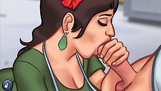 Summertime Saga: Cuckold Husband Watches His Wife Get Pregnant By Another Guy  Ep7