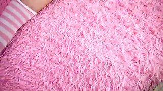Teen Girl With Pigtails Gets Creampie Fuck While Playing Video Game - Step Dad POV