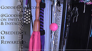 Over My Knee - Spanking Femdom POV BDSM by Goddess Kyaa