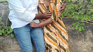 Indian Step Sister Outdoor Sex - Laxi Ammu & Apple Baby Public Fucking