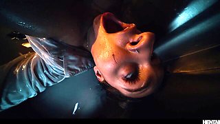 Cum in mouth sex with squeaky Struggling Babes and Hailey Rose from Hentaied