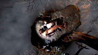 Digital Goddess of Fantasy Flame - 3D Animation Hentai