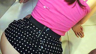 Big-Ass BDSM Babe Stuck in Washing Machine and Fucked Hard