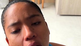 Watch me swallow and ride every inch of my stepbrother's