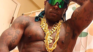 Big Black Hairy Cock Worship Hallelujah Johnson (Deja Vu) Tall Dark Chocolate Muscles Tattoos Hairy BBC Hallelujah Johnson Mastu