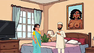 Girlfriend cheating with her neighbour
