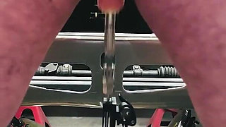 BBW in Latex Pounded by Fucking Machine