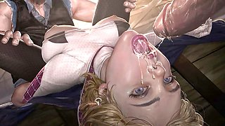 Netorare, gwen stacy spiderman, gwen stacy joi