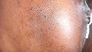 Big Black Pussy Fucked After Massage