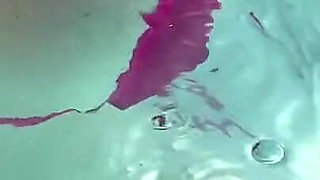 Artemisia Love Showing Her Perfect Tits in a Micro Bikini Underwater