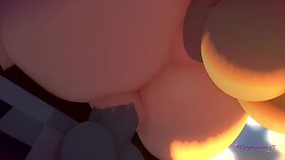 Jenny's Creampie Adventure 5 - Big Boobs & Wet Pussy in Minecraft