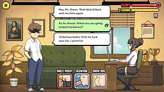 Hentai Game - Problematic Student - Detention LVL 1 - - Erotic Teacher