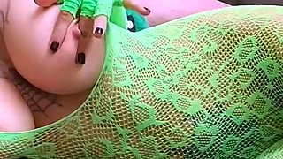 Alien Girl! Drooling, splooging and fucking my alien