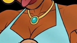 Futanari. Princess Jasmine Girl with a Big Dick. Porn Aladdin Series.